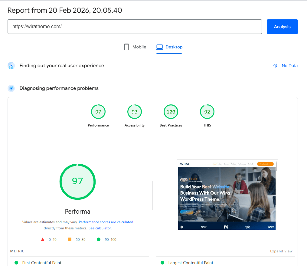 Wira Themes And WordPress Elementor Addons