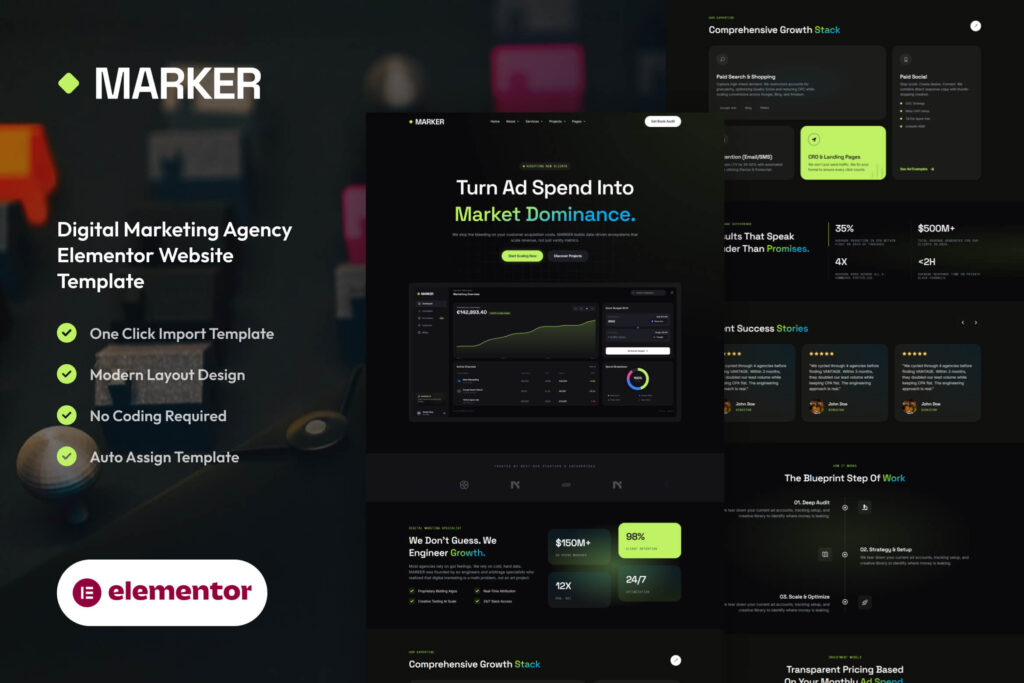 Marker – Dark Digital Marketing Agency