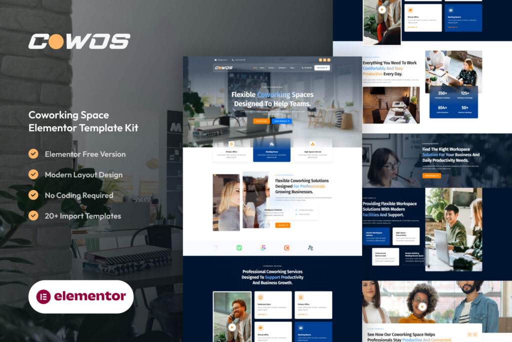 Cowos – Coworking Space And Office