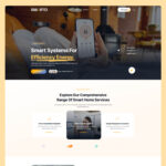 Smart Home Website Template for WordPress Elementor – Smarto