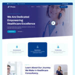 Healthcare Consulting Website Template for WordPress Elementor – Sphere
