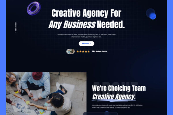 Creative Agency Website Template for WordPress Elementor – Wiragen